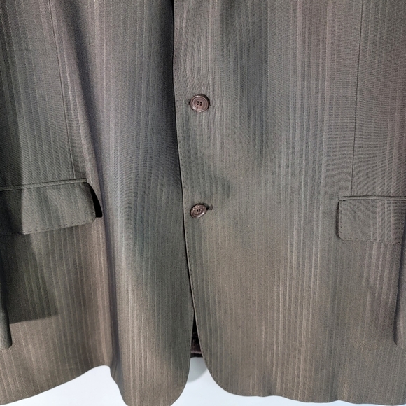 EARVIN MAGIC JOHNSON Signature Men's Single-Breasted Sport Coat Sz 52XL  Brown - Picture 4 of 12